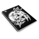 Sabertooth & blueberries Notebook - Ruled Line - USA Supplied