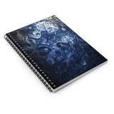 Jupiter Blues Spiral Notebook - Ruled Line - USA Supplied