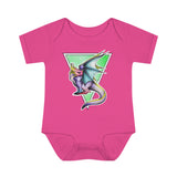 Mila Baby Dragon Infant Baby Rib Bodysuit - USA Supplied