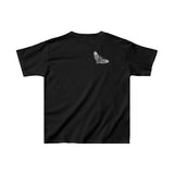 Maddie Baby Dragon Kids Heavy Cotton Black Tee - USA Supplied