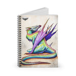 Venix Rain Dragon Spiral Notebook - Ruled Line - USA Supplied