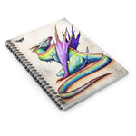 Venix Rain Dragon Spiral Notebook - Ruled Line - USA Supplied