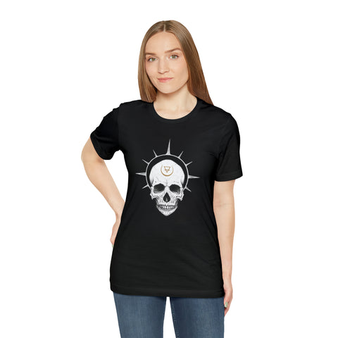 Pagan Skull Unisex Black Tee - USA Supplied