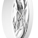 Wyf Wolf Wall Clock - USA Suplied