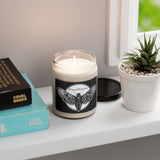 PigmentRebellion Logo Moth Scented Soy Candle, 9oz - USA Supplied