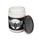 PigmentRebellion Logo Moth Scented Soy Candle, 9oz - USA Supplied