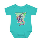 Mila Baby Dragon Infant Baby Rib Bodysuit - USA Supplied