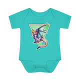 Mila Baby Dragon Infant Baby Rib Bodysuit - USA Supplied