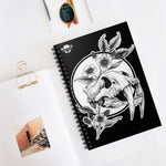 Sabertooth & blueberries Notebook - Ruled Line - USA Supplied