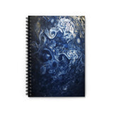 Jupiter Blues Spiral Notebook - Ruled Line - USA Supplied