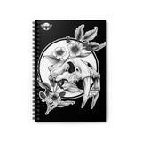 Sabertooth & blueberries Notebook - Ruled Line - USA Supplied