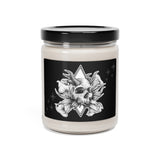 Lillies Skull Scented Soy Candle, 9oz - USA Supplied