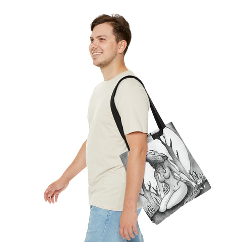 Wyf Wolf Tote Bag - USA Supplied