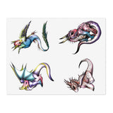 Baby Dragon Sticker Sheet -   USA Supplied