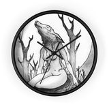 Wyf Wolf Wall Clock - USA Suplied