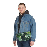 Monstera Leaves Large Fanny Pack - USA Supplied