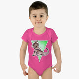 Zia Baby Dragon Infant Baby Rib Bodysuit - USA Supplied