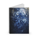 Jupiter Blues Spiral Notebook - Ruled Line - USA Supplied